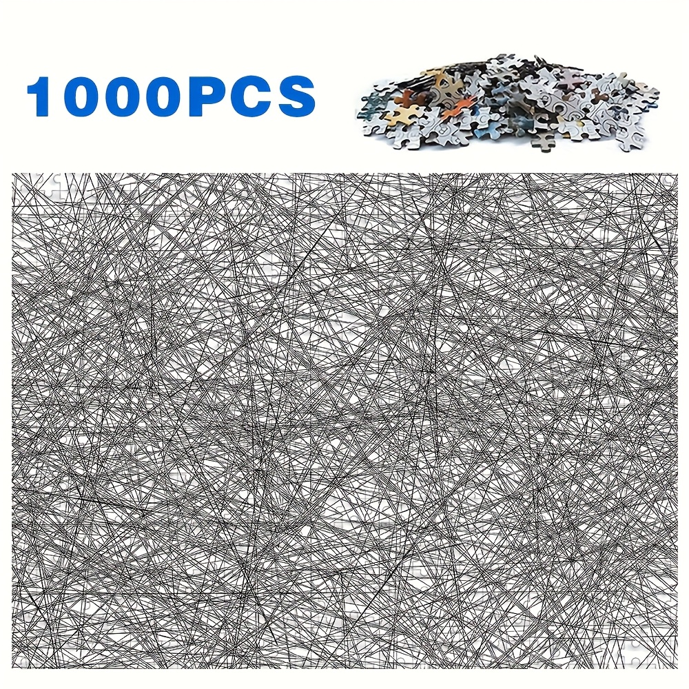 Image of 500/1000pcs Adult Jigsaw Puzzle Suitable For Adults & Families - Challenging -scale Brain, Stress Fun, /christmas/holiday Gift, Portable Puzzle With Pieces