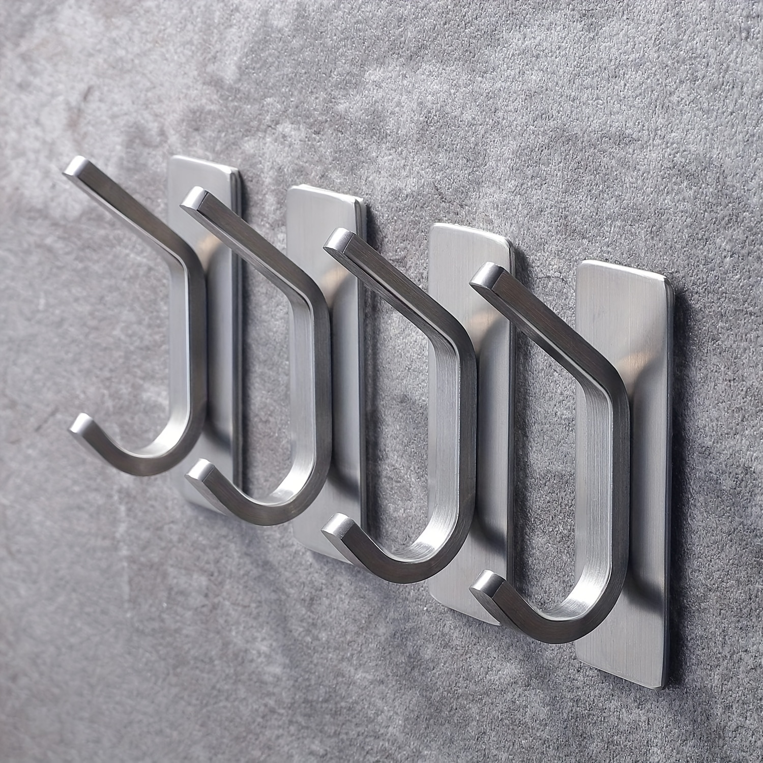 No Drilling Required, Adhesive Hook, Clothes, Towels, Bath Towels,... product image 5