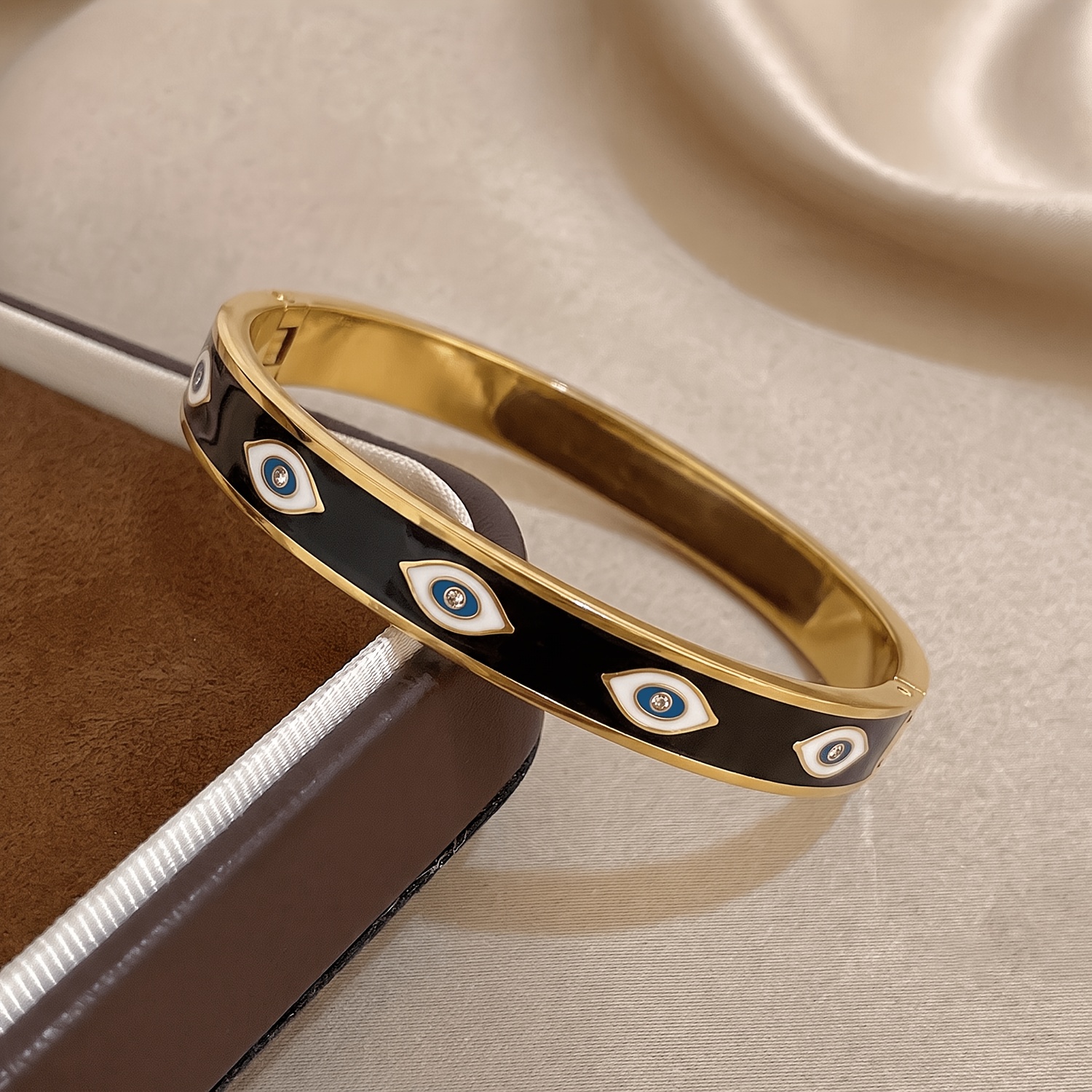 Unisex Open Cuff Bangle with Soft Openwork Texture, Minimalist Luxury