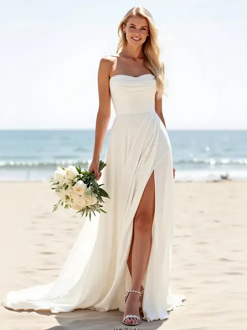 womens beach dress for wedding Beach Wedding Attire for Men and Women: Here's What to Wear