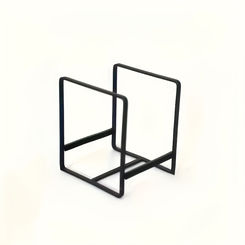 TEMU Un support à bols en acier inoxydable encombrant - un support vertical pour assiettes, planches à découper et couvercles de casseroles, boîte de
