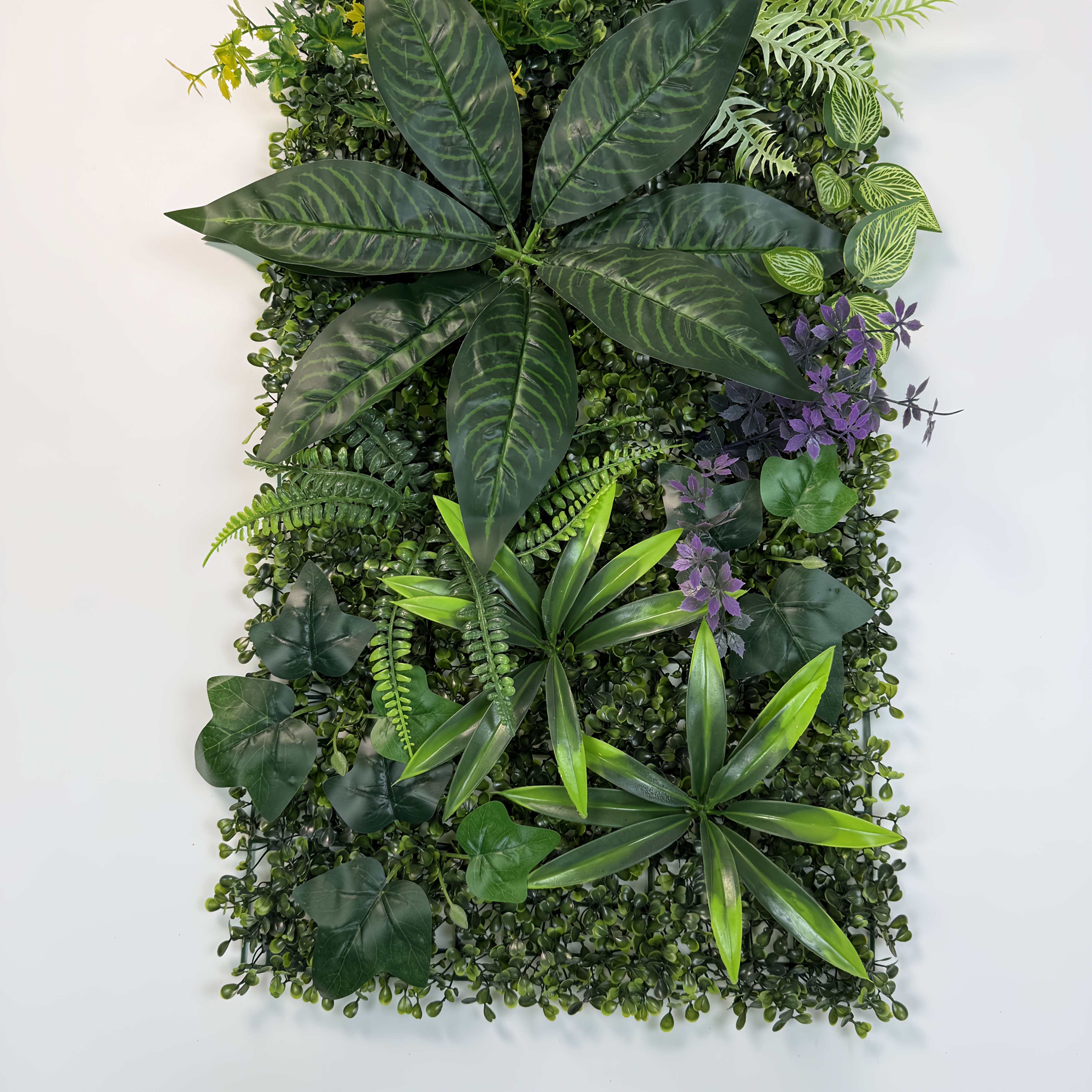 UV-Resistant Artificial Plant Faux Grass Turf Green Wall