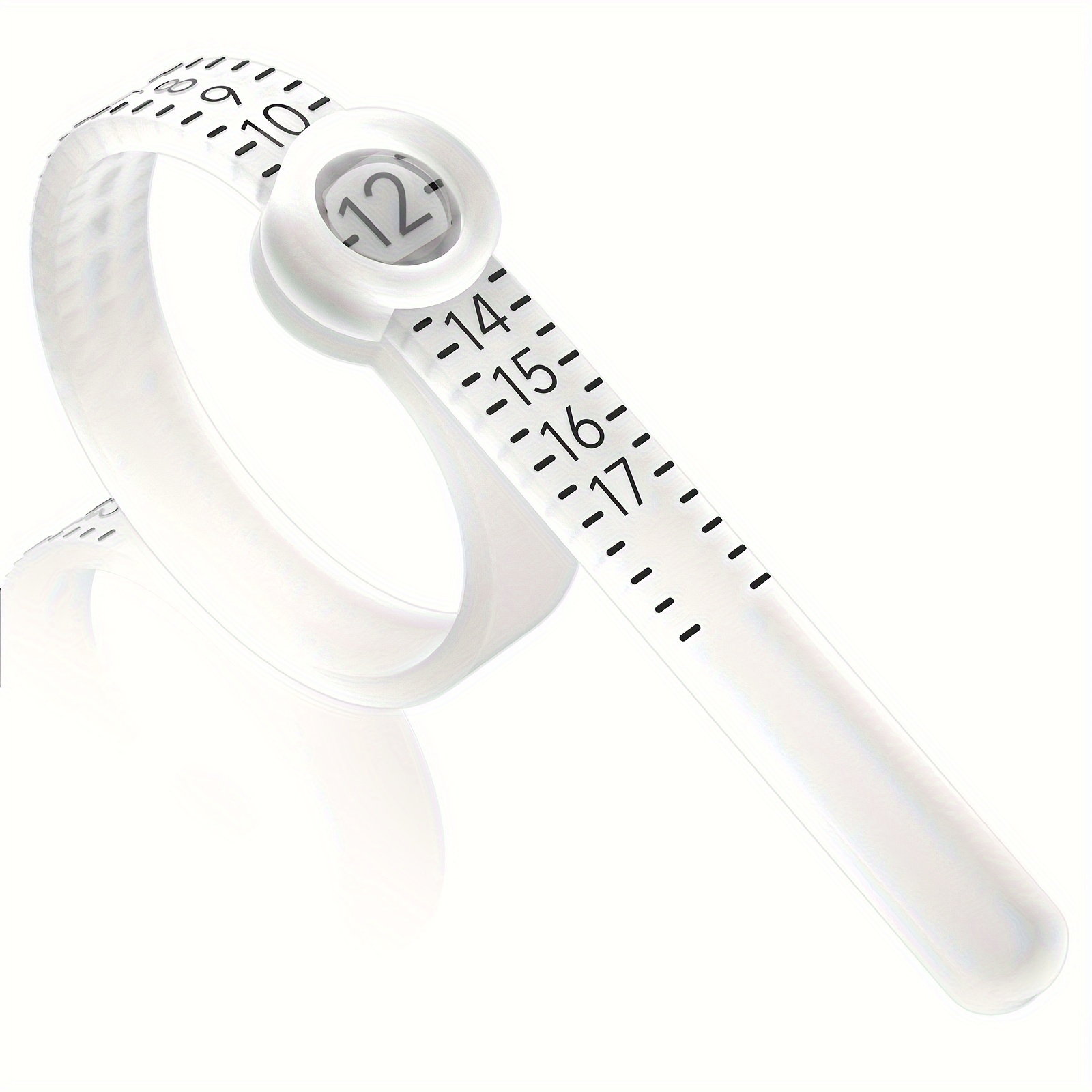 ring sizer 17 usa measuring tool reusable finger size Temu