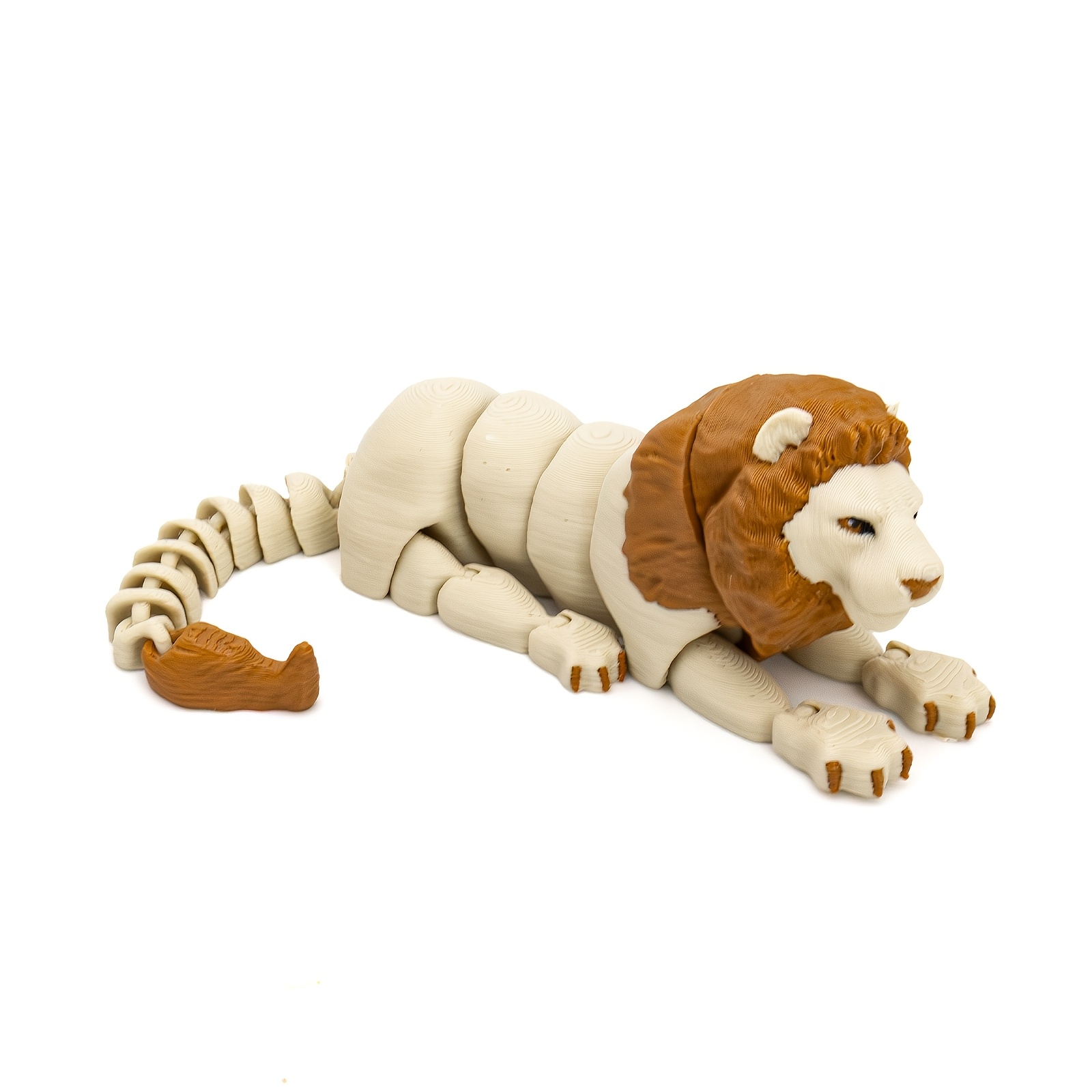 TEMU Flexible Swinging - 3d Printed Movable Wildlife Sculpture Toy, Articulated Joint Toy, Party Gift And Desktop Decoration