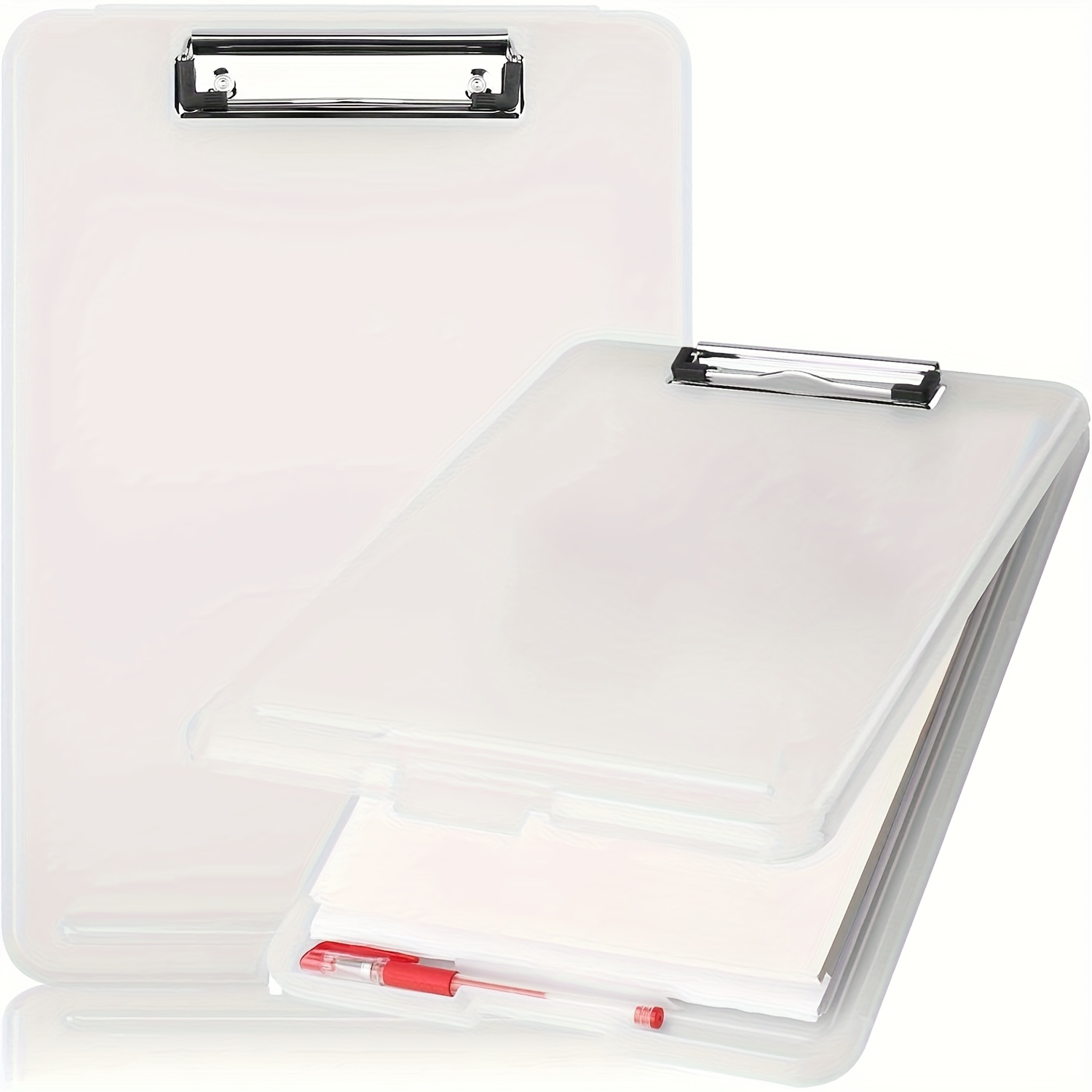 thumbnail image 2 of Macroclo Legal Size Clipboard, Clear 8.5 X 14 Clip Boards... 2 of 13