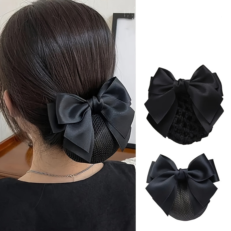 

1pc, Sweet Bow Bun , Women Accessories,