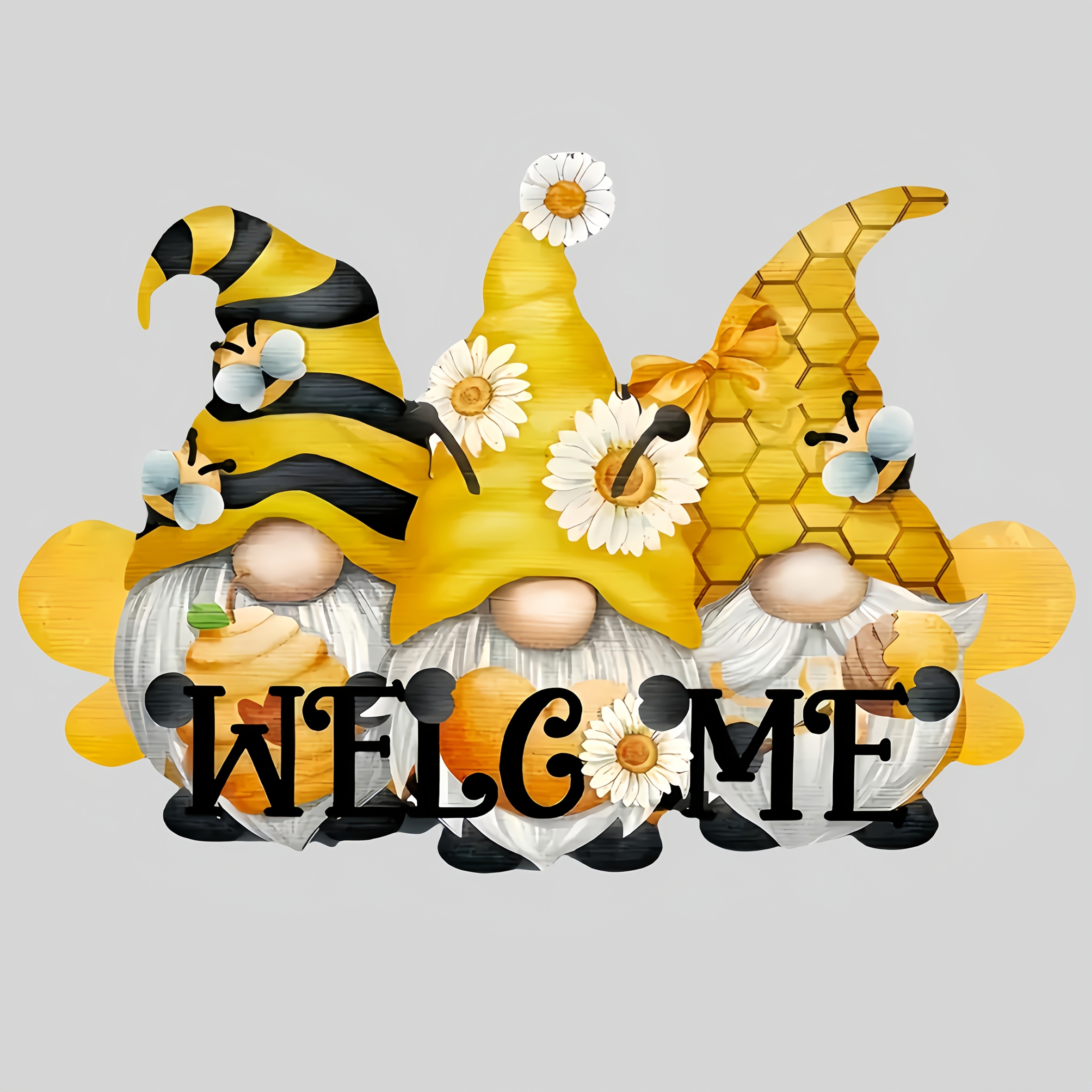 

1pc Of Bee Themed Decorative Stickers For Laptops, Tumblers, Windows, Wall Art Desktops, Car , , And Car Decorations. Pvc Decorative Stickers For Surprise Gifts