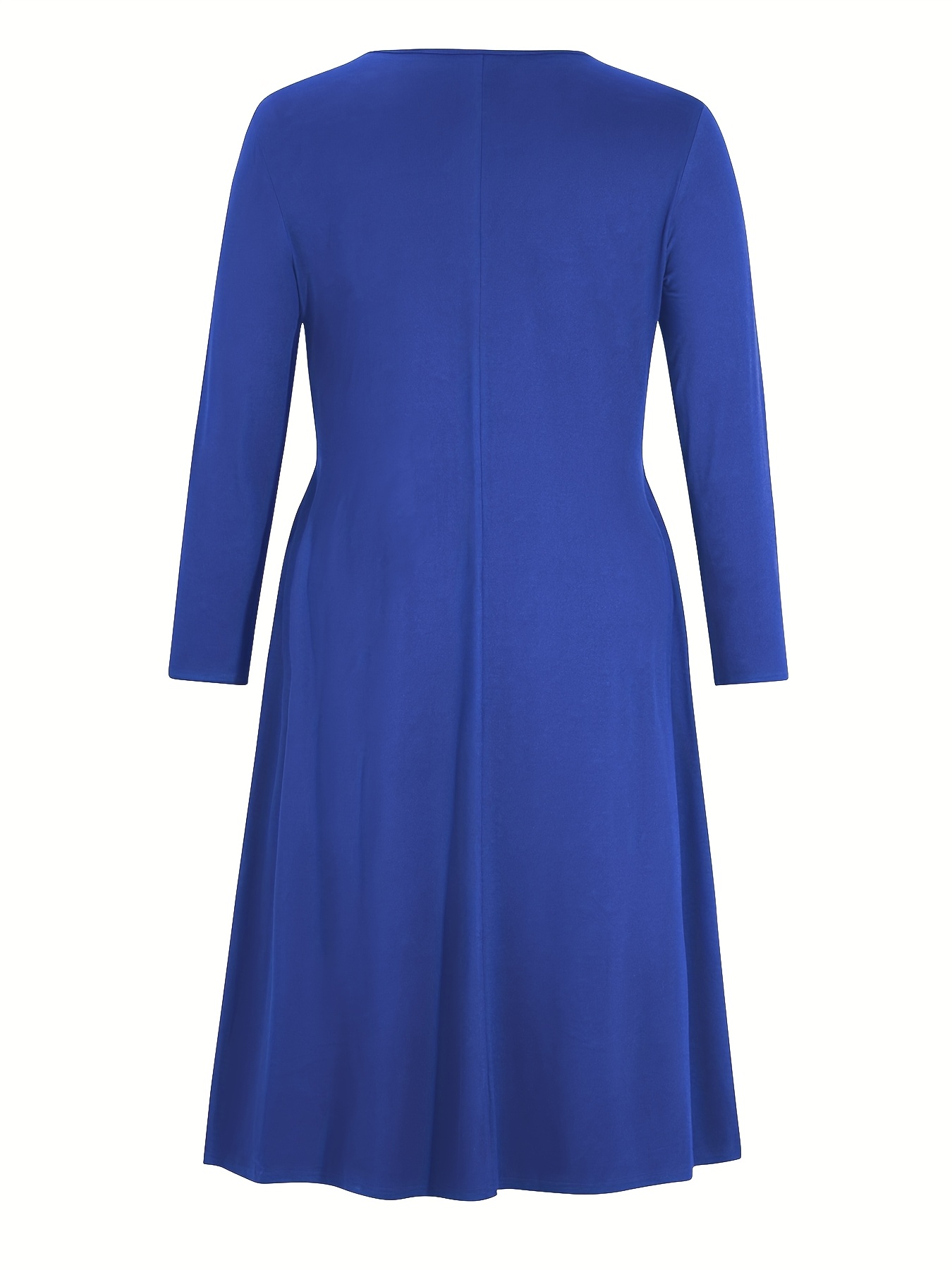 plus size long sleeve fit and flare dress Alexis Plus Size Fit and Flare Cocktail Midi Dress– Hello Curve