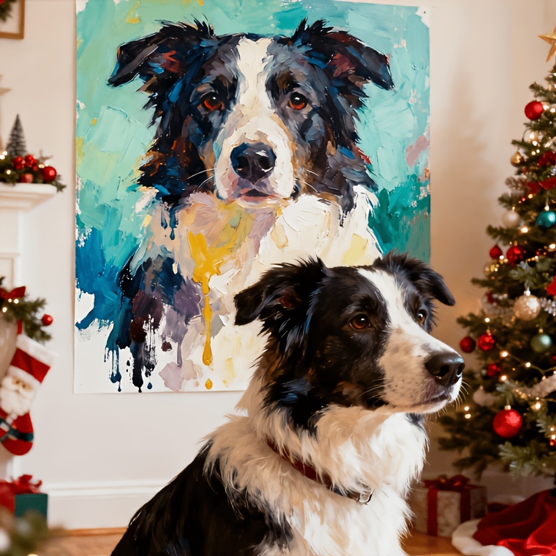 TEMU 2d Flat, Unframed1 Custom Made Framed Watercolor Painting. Your Photos Or Artwork. Perfect For Christmas New Years, Valentines Day Celebrations