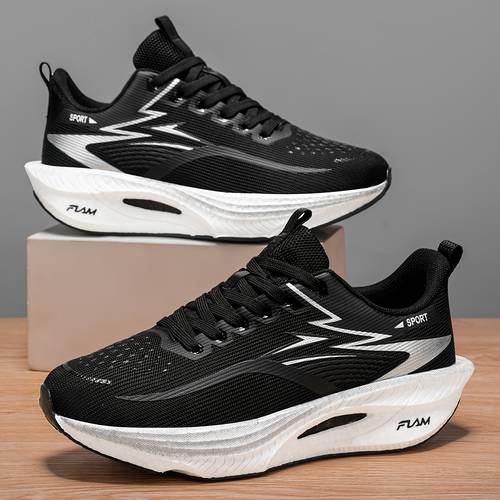 larawan ng item bagong sneakers para sa ng tagsibol/tag- 2026 - mga sapatos na takbo na may breathable mesh, magaan, at may shock-absorbing para sa marathon, madulas na -outdoor na kaswal na sapatos para sa , sapatos para sa gym, workout, at yoga, sapatos para sa paglalakbay