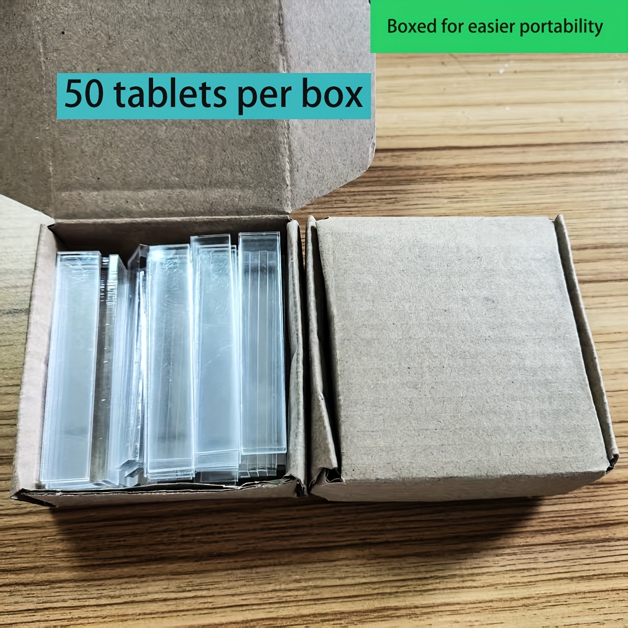 E-shop Packung mit 50 Stück verbreiterte verlängerte, verbesserte Acryl-Feuerstarter zum Einmalgebrauch, 1,2*6,5 cm Acryl-Feueranzündwerkzeug – der