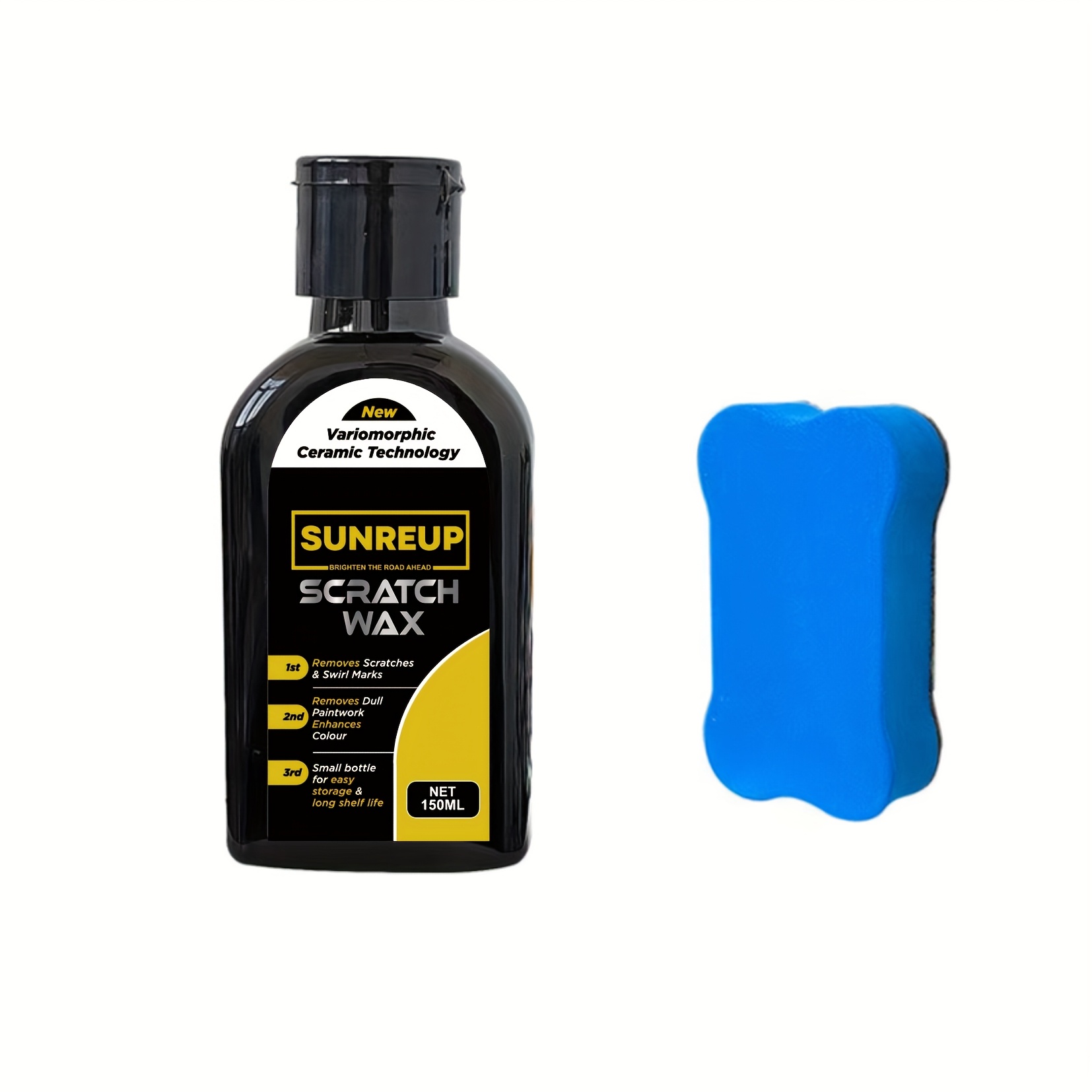 TEMU Paint Restoration Kit, Shine, Shield & In A | Suitable For Automobiles, Trucks, Bikes & Vehicles | No Polishing Required