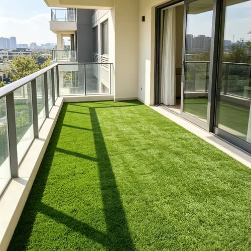 Large Rollable Faux Turf Mat, Wear-Resistant And Sun-Resistant, Realistic Grass . Suitable for , Gardens, Walkways, , And Exhibitions, Space-Saving Roll-Up Storage,