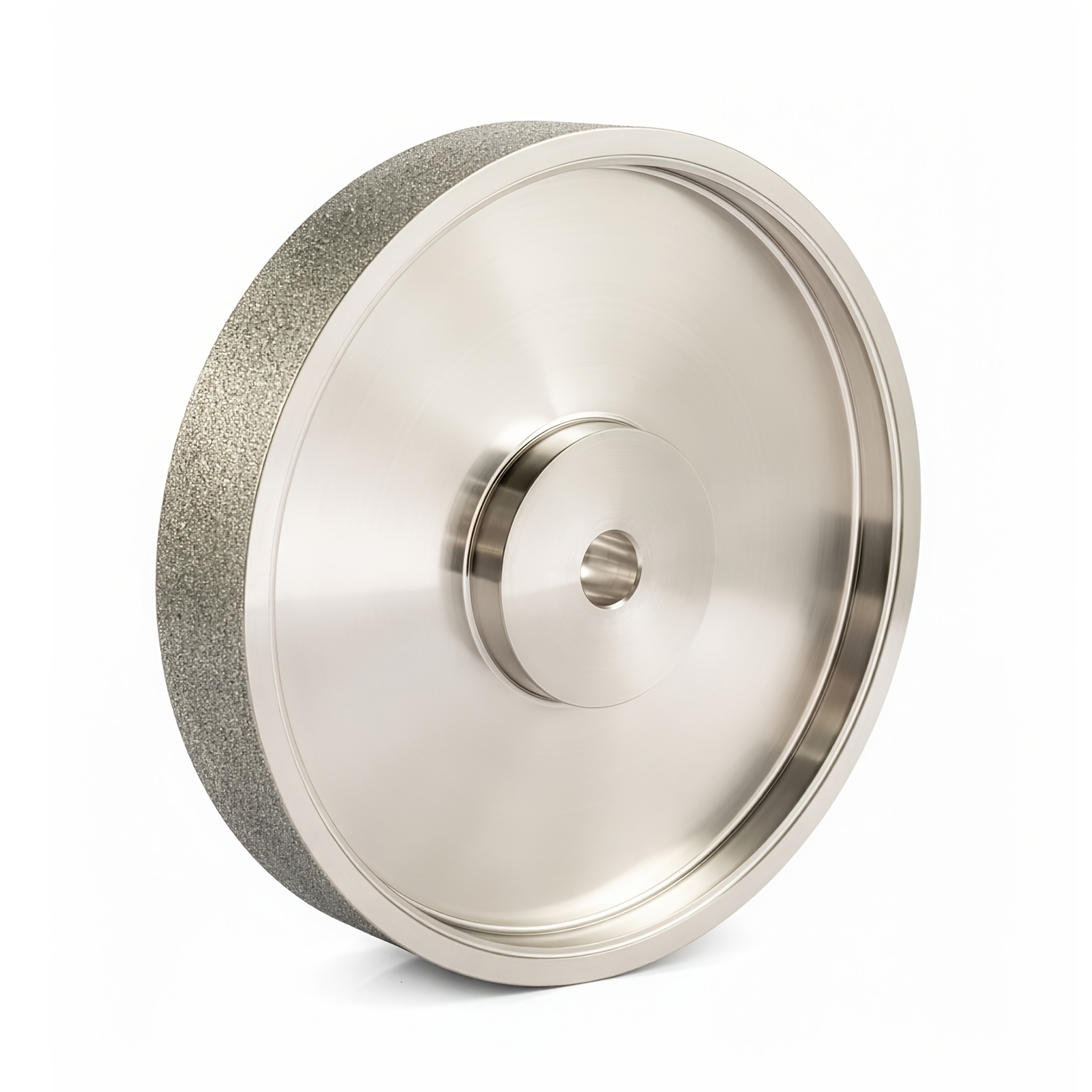 Image of 6-inch Cbn Grinding Wheel, 1-inch Wide X 1/2-inch Shank, 1000 Grit, For Sharpening Tools, Diamond Grinding Wheel