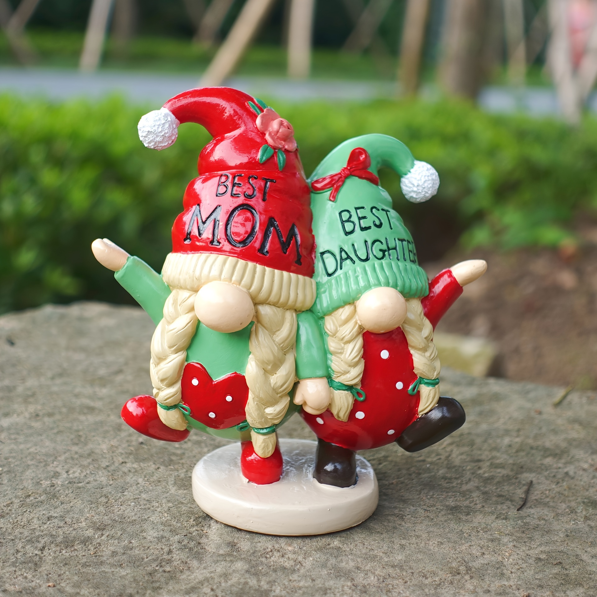 Mother & Daughter Figurine - Statue, For Decor & Display, Christmas