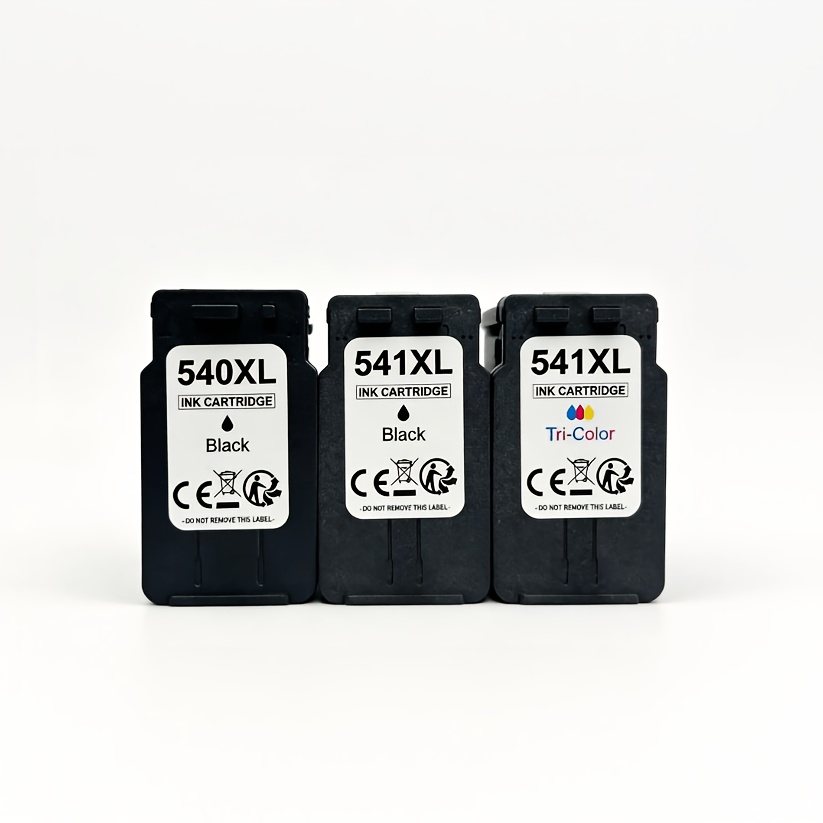 Image of Ink Cartridges Compatible With Printer Cartridges 540 541 Xl Compatible With Printer Cartridges Ts5150 Ts5151 Mg4250 Mg3650 Mg3650s Mg3350 Mg3600 Mx475 (2 Black And 1 Color)