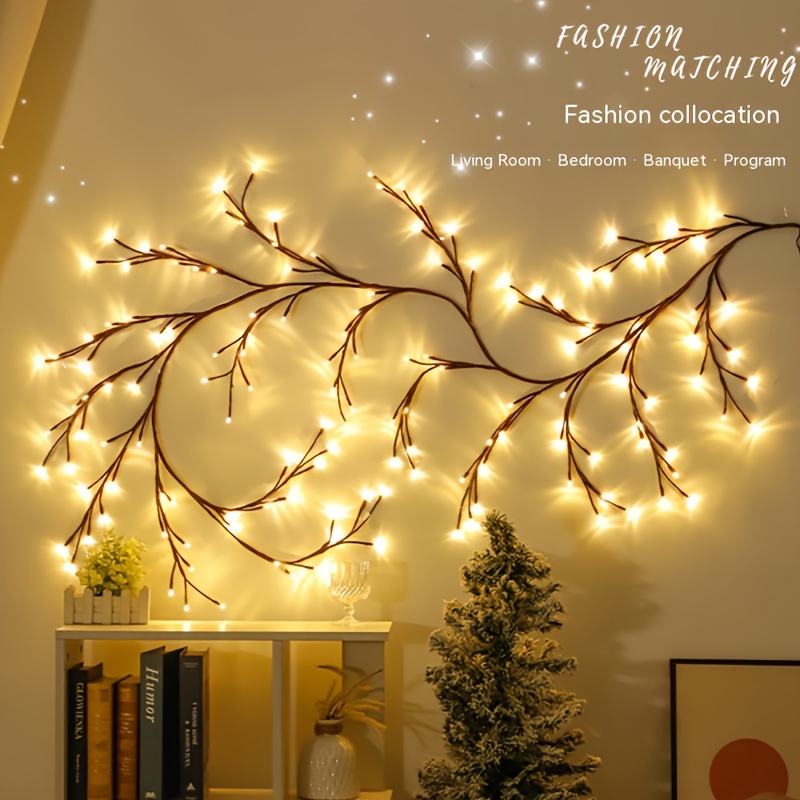 Albero LED Decorazione Domestica Albero, 144 Luci LED da Interno a  Ramoscello, Luci LED Camera da Letto, Ghirlanda Luminoso Luci LED per  Decorazione da Parete,Camera da Letto,Casa : : Illuminazione