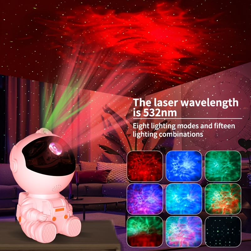 projector starry night led nebula lamp dimmable and color changing function desktop decoration infrared sensor suitable for room decorations plug supply no battery details 5