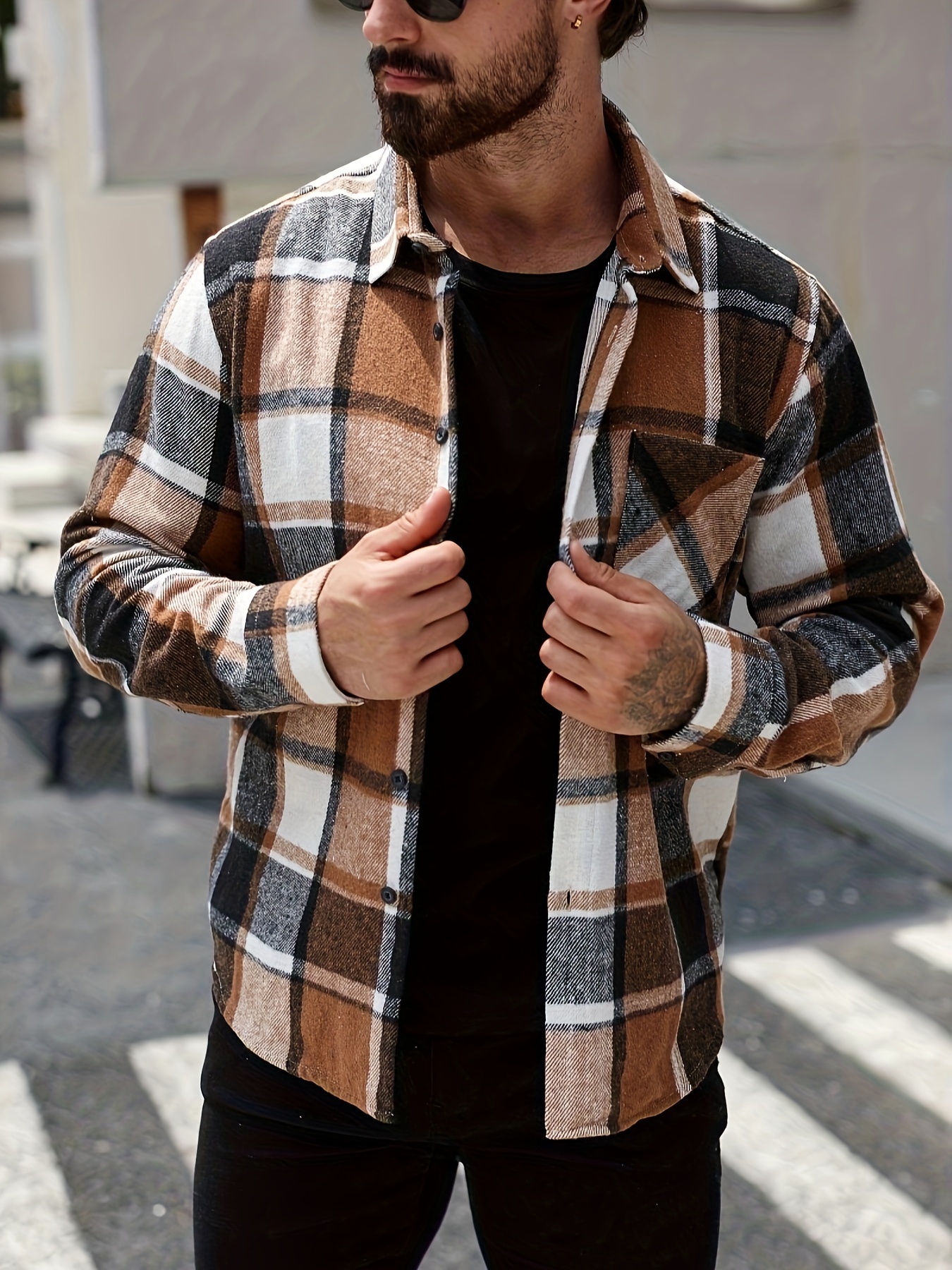 Giacca Camicia Pile A Quadri Giacca A Quadri In Pile Vintage