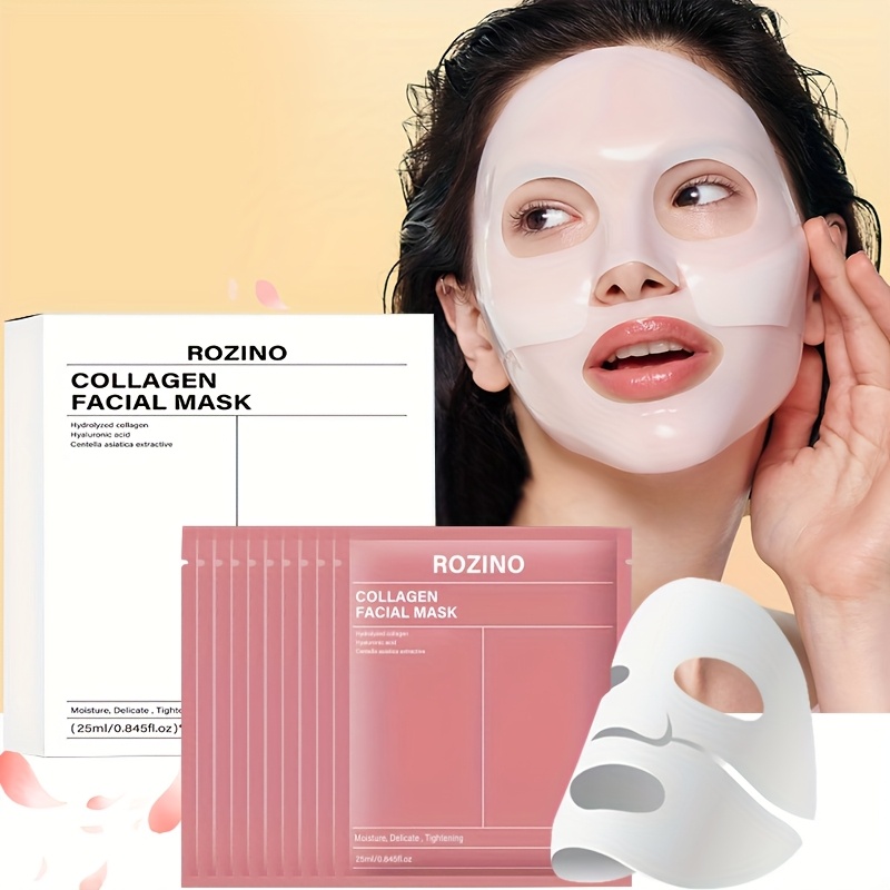 collagen mask sold on Temu United States