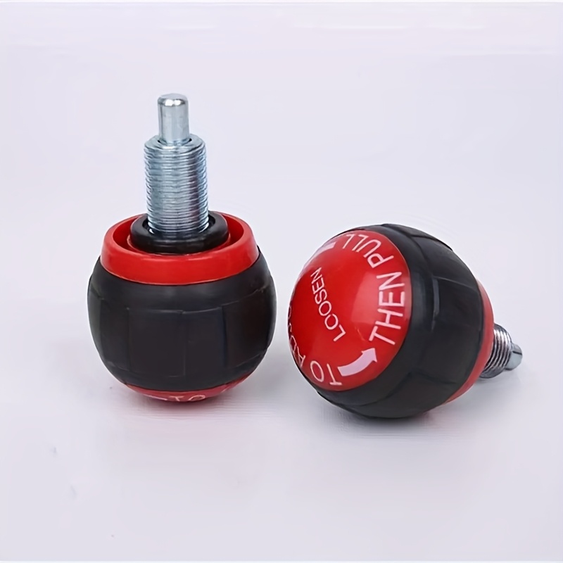 TEMU 2pcs Self-locking Plug And Unplugging Pin Fitness Equipment Adjustment Pull Pin Dynamic Bicycle Adjustment Gear Positioning Pin Ball Head