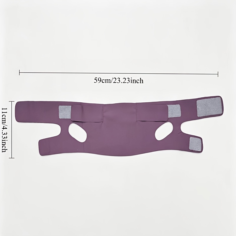 Image of V-face Lifting, Double Chin Sleep Mask Full Face Tightening Anti-sagging, V-face Mask Facial Contouring Lifting Double Chin Nasolabial Fold Binding Men And Women Universal