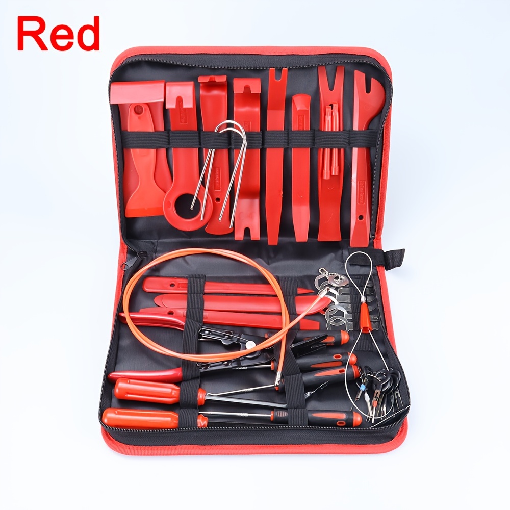 Car Trim Removal Tool Kit Disassembly Tool For Car / Door/ Pannel/ Audio Dashboard/ Car Fastener Clips/ Plastic…: retailer-supplied image