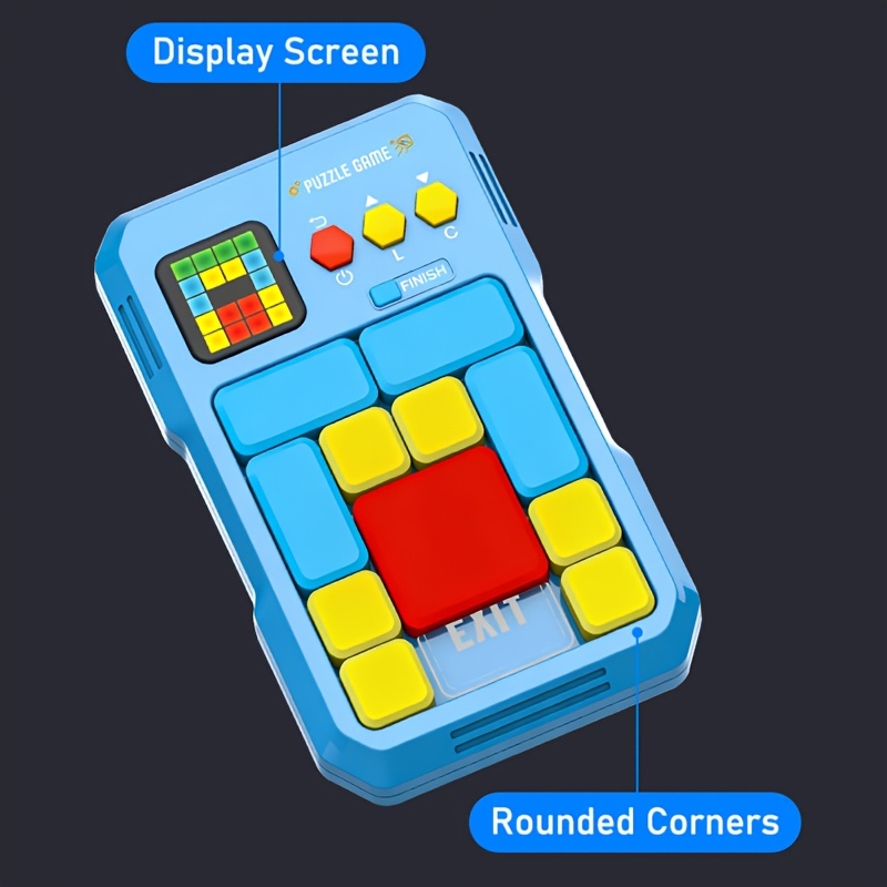 Logical Sliding Puzzle Electronic Building Blocks Game