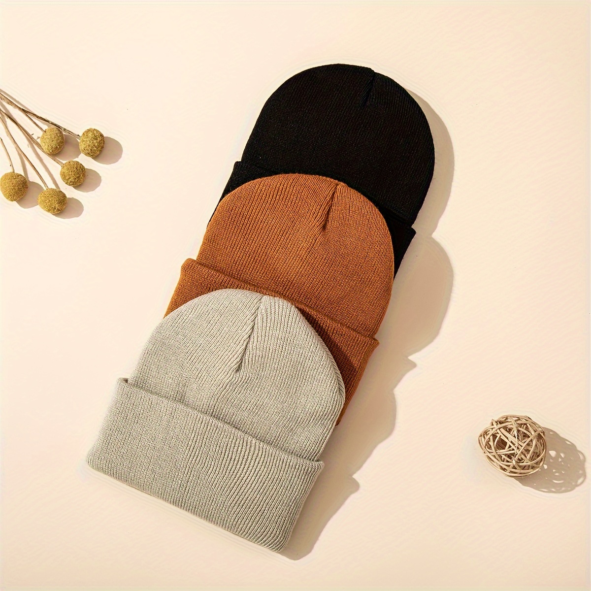 

[top-rated] 3pcs Knitted For , Fashionable And For Boys And ,