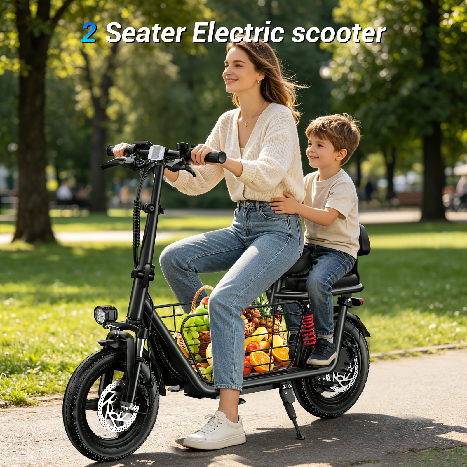 electric scooter bikes sold on Temu United States