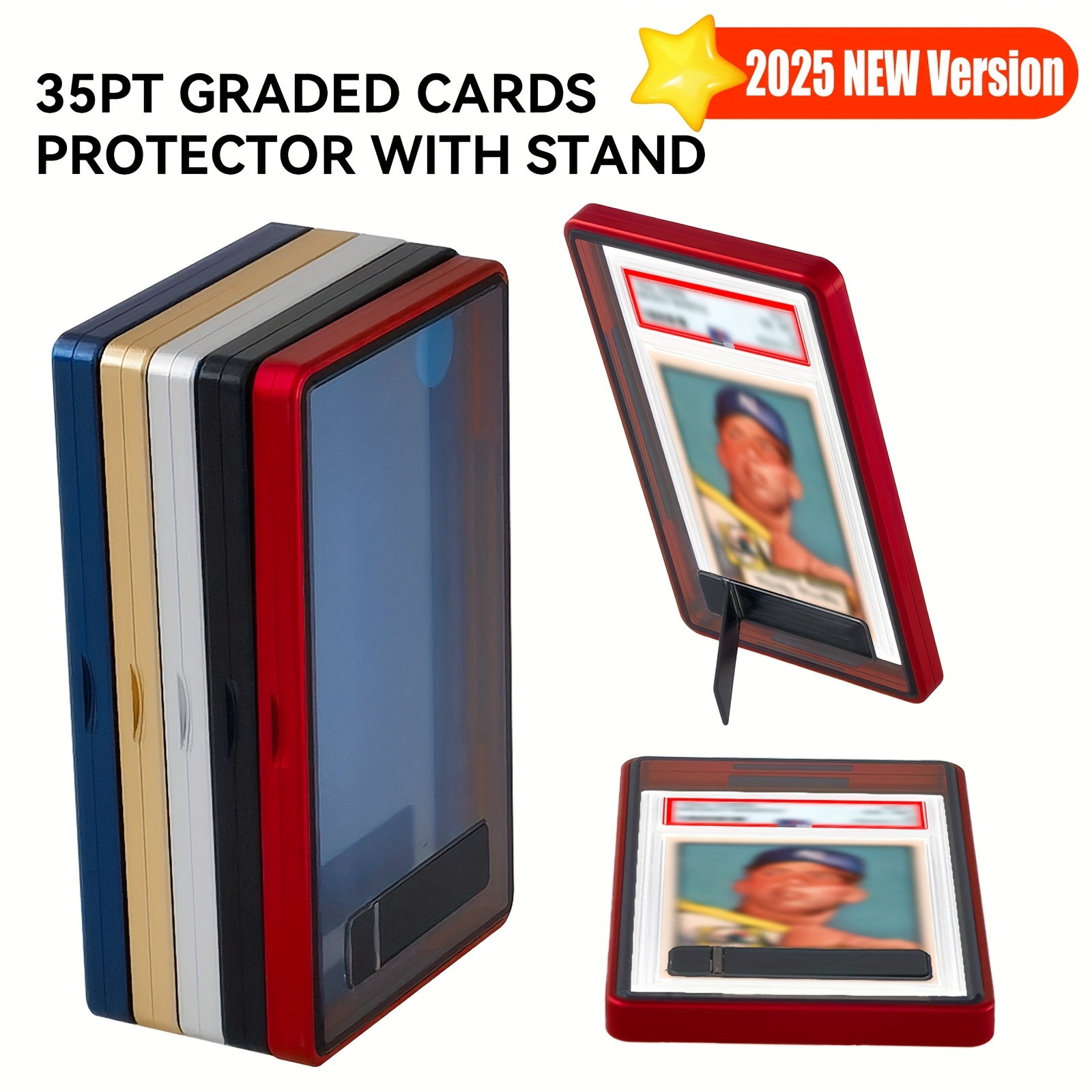 how long does it take for cards to get graded Empty Booster Pack Trading Card Slabs for Grading And Protection main image 1