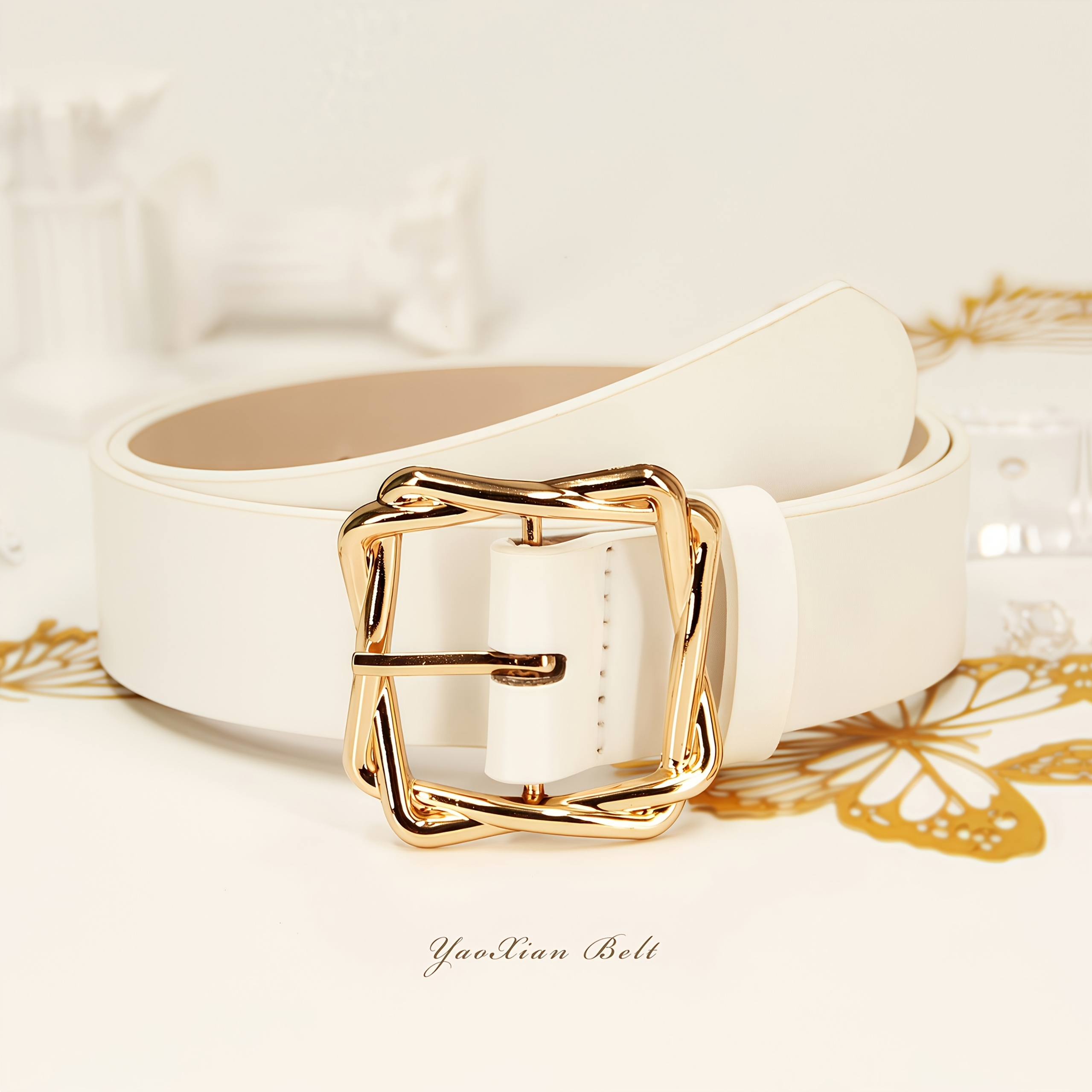 Womens Belt Made Featuring A Bohemian