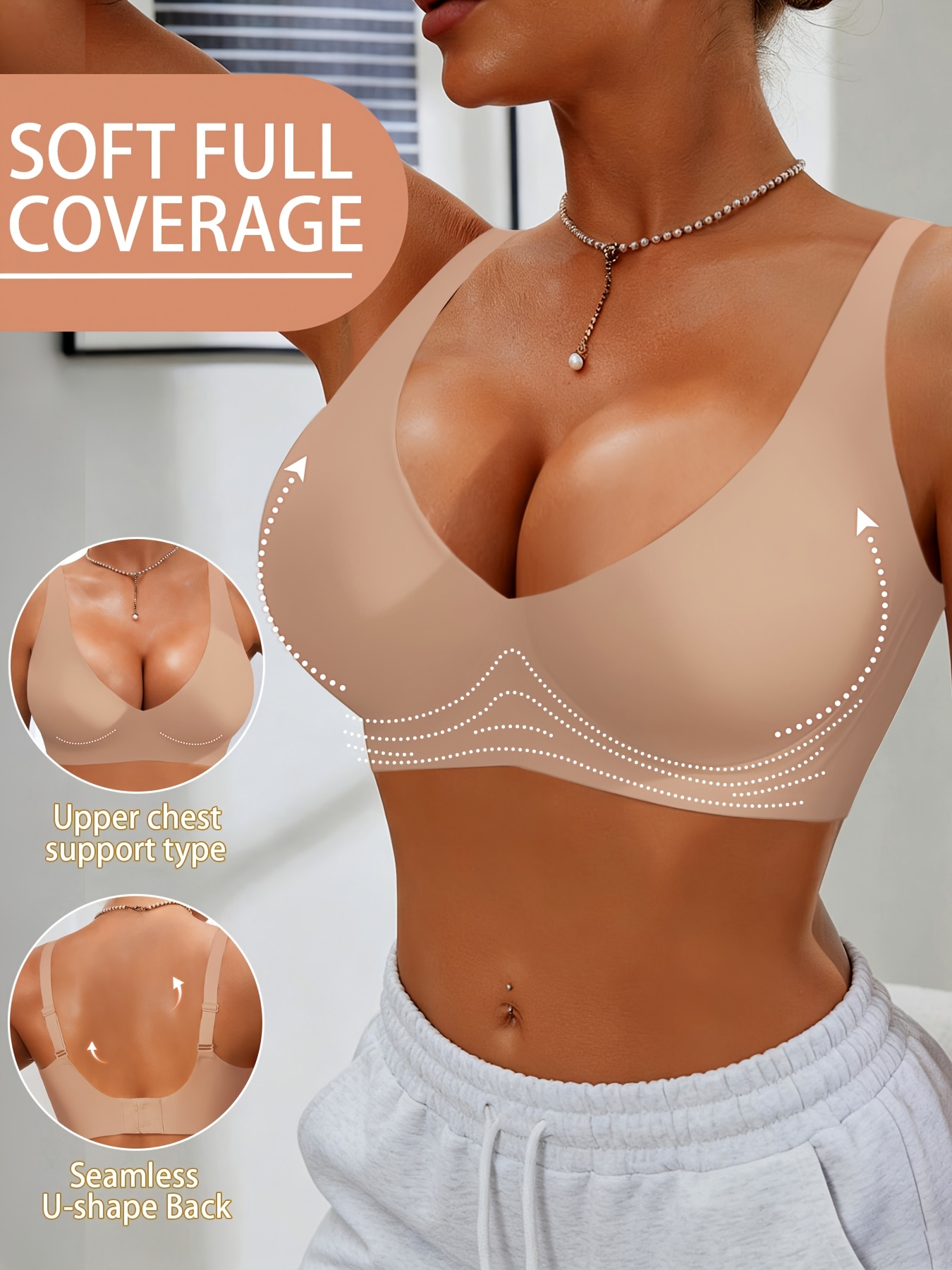 wire free push   filled bra with full coverage   breast beige nude tones hand washable cups for small bust no underwire   padding suitable for a c cup