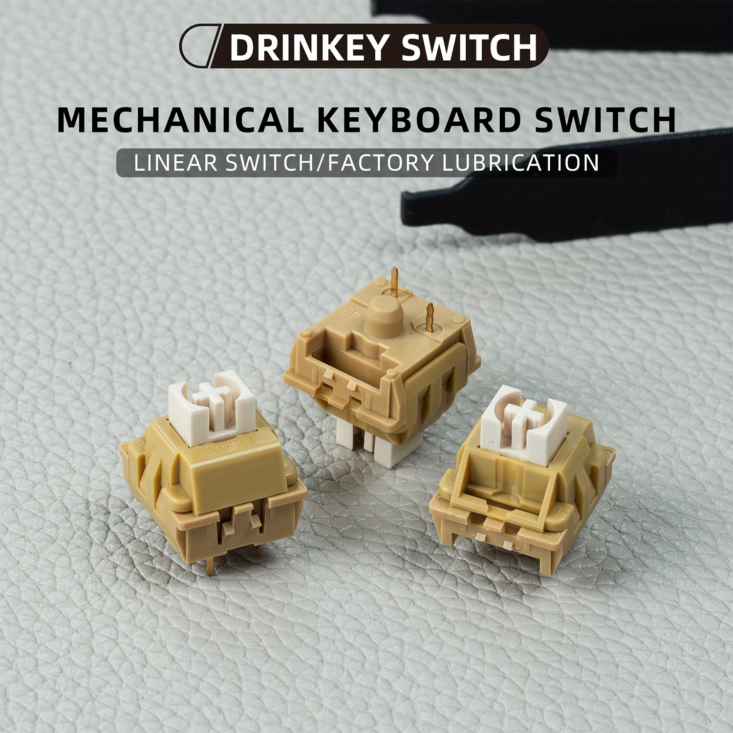 

Mechanical Keyboard Switch Linear Switch Factory Lubrication 3pin Suitable For Games Compatible Device And Sleeve