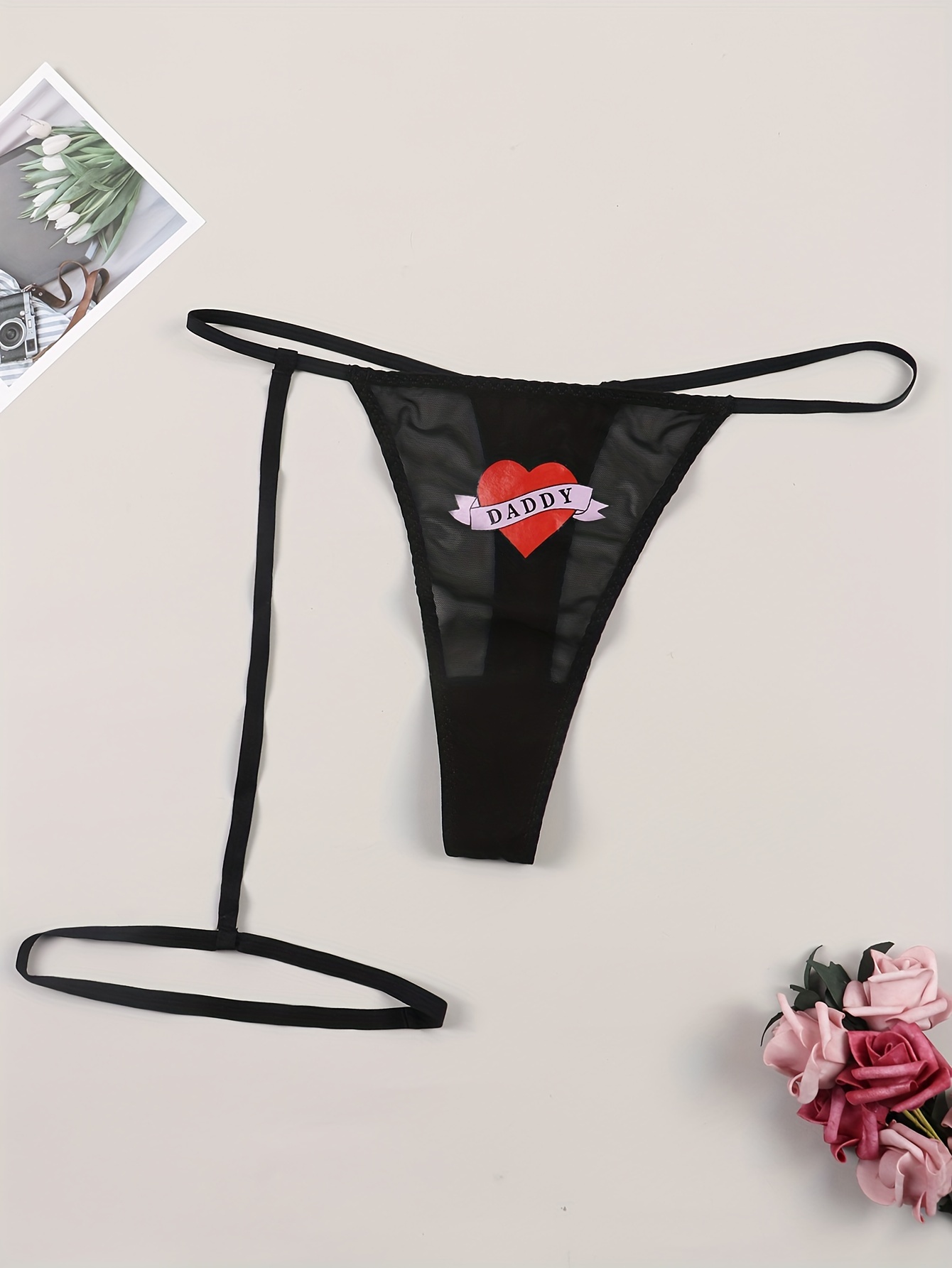 Custom Thongs With Name - Temu