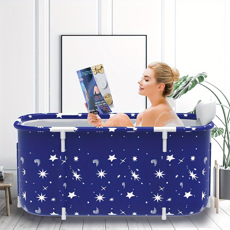 

Portable Foldable Spa Tub For Adults, Insulated And Easy To Install, Pvc Polyvinyl Chloride Construction