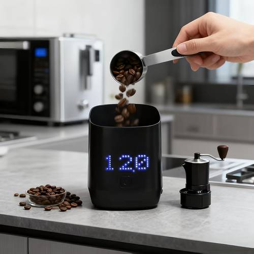 1pc digital coffee scale espresso scale with led display 0 1 bean weight scale