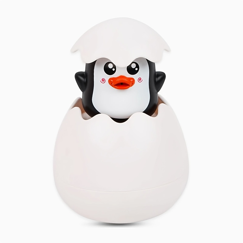 Image of Baby Bathing Toy Kids Cute Duck Penguin Egg Water Spray Sprinkler Bathroom Sprinkling Shower Swimming Water Toys For Kids Gift