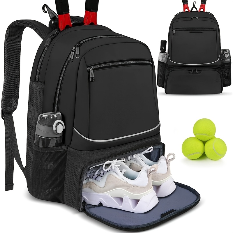 tennis tote bag casual sports backpack tennis bag tennis backpack for men and women gym backpack insulated pockets and ventilation layer backpack