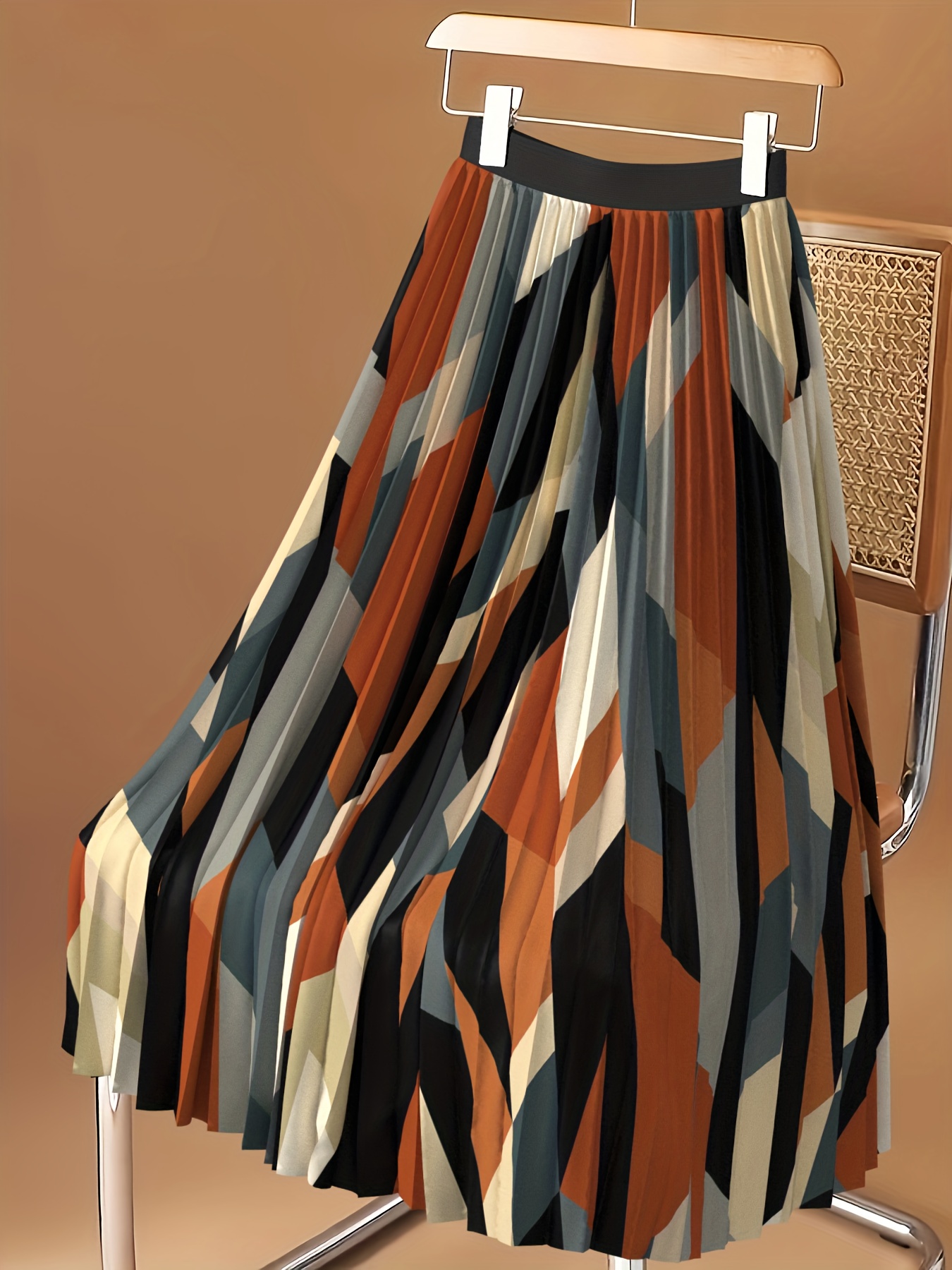 strapless open back dress Plissé pleated chiffon woven dress fabric, per metre - plain
