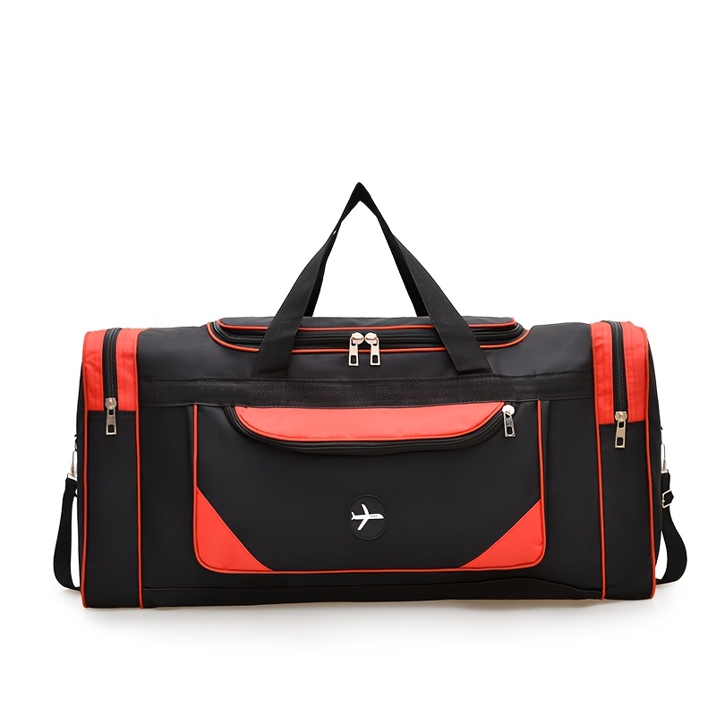 Foldable Travel Bag with Multi-Layer Pockets for Organisation