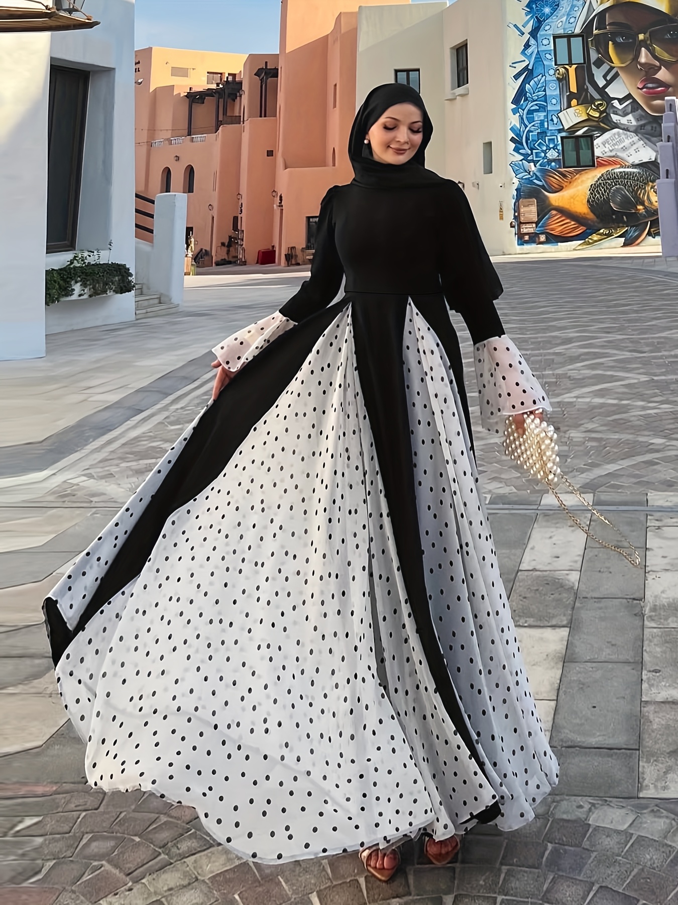green emerald velvet dress Amazon.com: Muslim Dresses for Women Formal Eid Prayer Kaftan Long Dress  Long Sleeve Saudi Arabic Islamic Abaya Outfit Casual Girls Islamic Arab  Gowns Prayer Eastern Attire Green : Clothing, Shoes & Jewelry main image 1