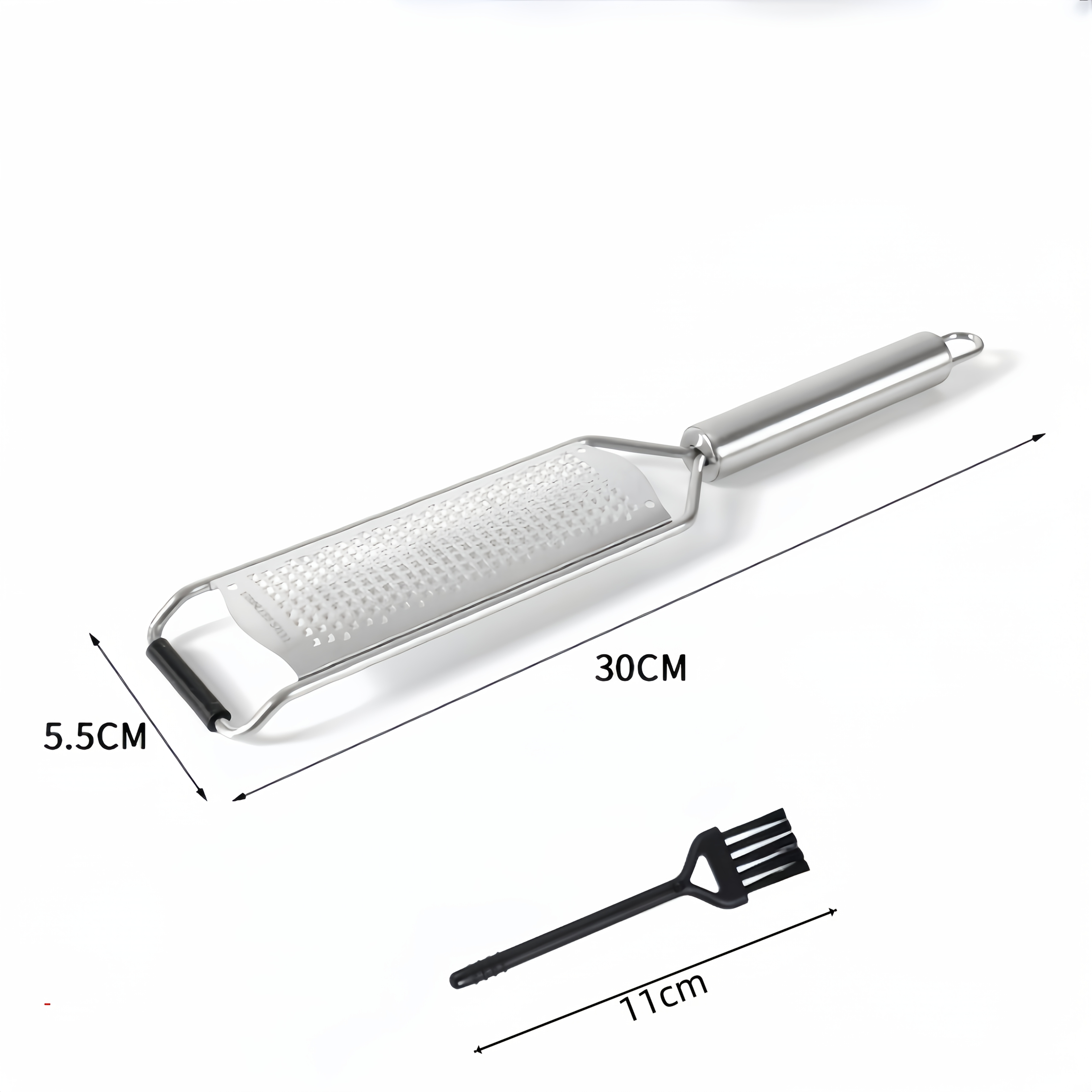Image of This 2pcs Multifunctional Stainless Steel Grater Is Perfect For Camping And For Home Use, Making It An For Citrus, Cheese, And Chocolate
