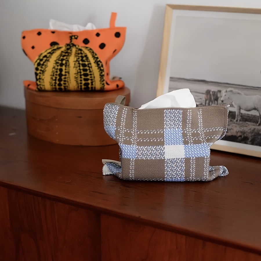 1 antique style tissue box cover creative desktop center tissue holder large capacity bedroom tissue box   Product details 7