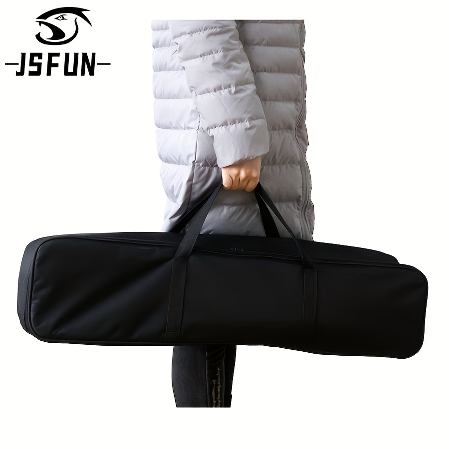 

Jsfun Multifunctional Fishing Bag, Portable Fishing Backpack Rod Holder Storage Box Outdoor Fishing Tackle