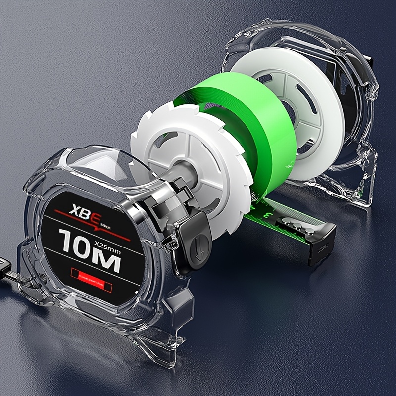 Professional Fluorescent Tape Measure XBE 25 mm 10 m