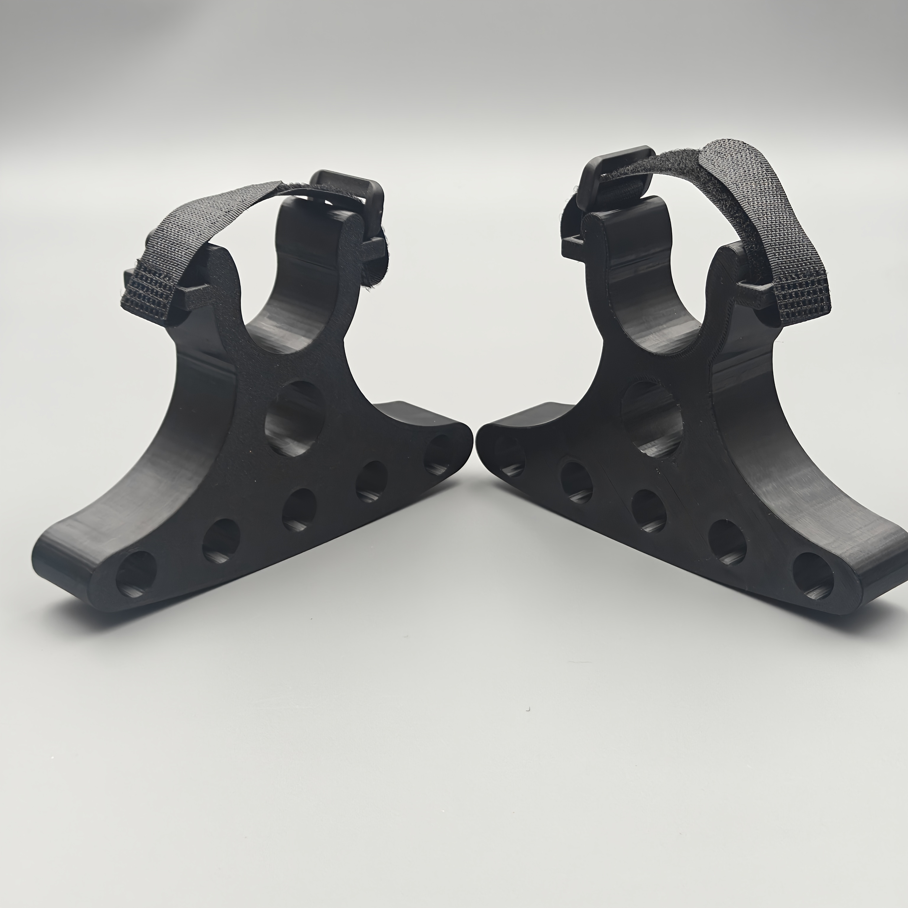 TEMU Ensemble de 2 supports de réparation de vélo robustes avec base antidérapante, fixateurs de réglables pour VTT/VTT de route, pour garage, ,
