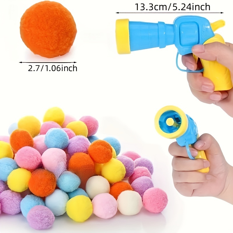 Interactive Cat Launcher Toy with 20 Plush Balls - Quiet, Fun Playtime for All Breeds of Cats & Dogs