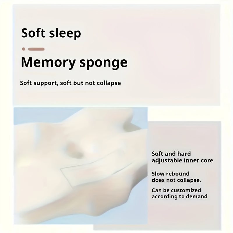 Ergonomic Cervical Pillow - Hypoallergenic, Soft, Orthopedic Neck Support for Side & Back Sleepers, Machine Washable - Image 7