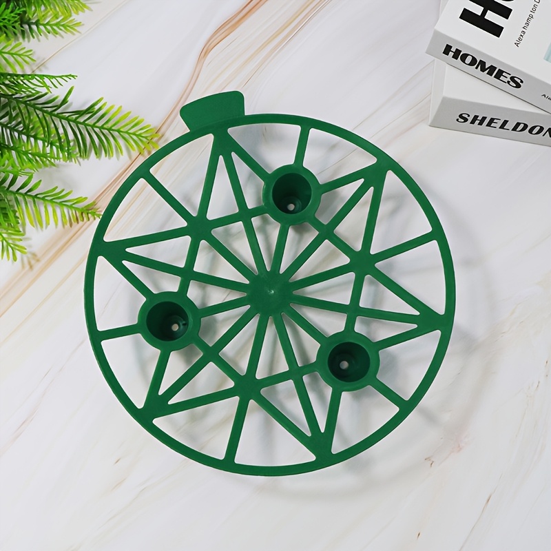 E-shop 10er-Set Langlebige Blaue Kunststoff-Wassermelonen-Stütztabletts - Rostfrei, Robustes Design für Garten- und Bauernhof-Fruchtausstellung, Ideal